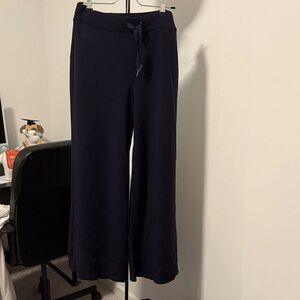 SPANX Dark Blue Wide-Leg Pants